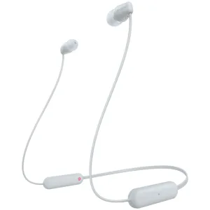 SONY BT slušalke WIC100W.CE7 bele