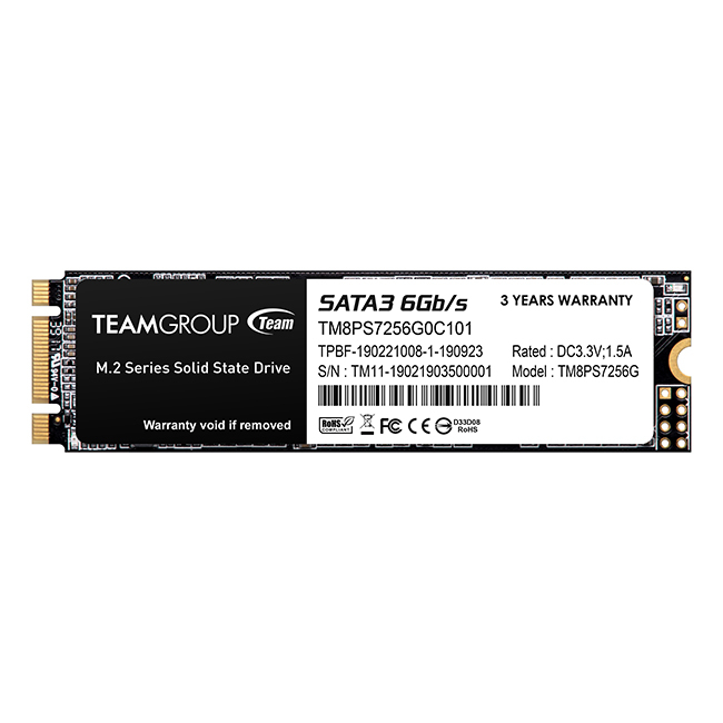 Teamgroup 256GB SSD MS30 M.2 2280 SATA3