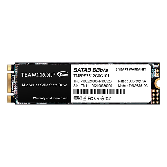 Teamgroup 512GB SSD MS30 M.2 2280 SATA3