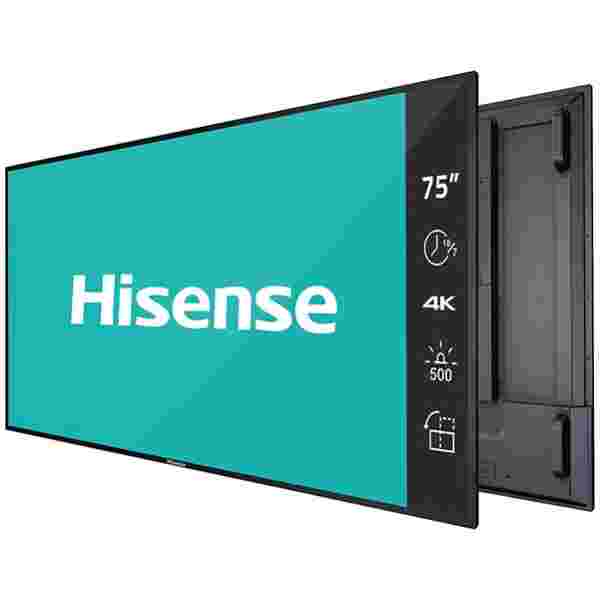 Hisense digital signage zaslon 75B4E30T 75'' / 4K / 500 nits / 60 Hz / (18h / 7 dni )