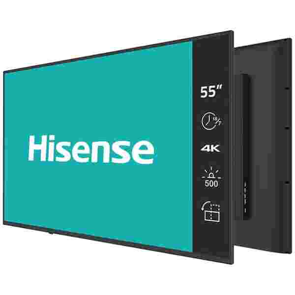 Hisense digital signage zaslon 55GM60AE 55'' / 4K / 500 nits / 60 Hz / (18h / 7 dni )