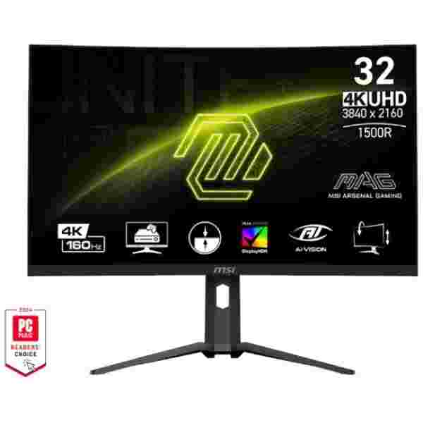 Zaslon MSI MAG 321CUP 31.5" / UHD / 160Hz / 1ms (MPRT) (črn)