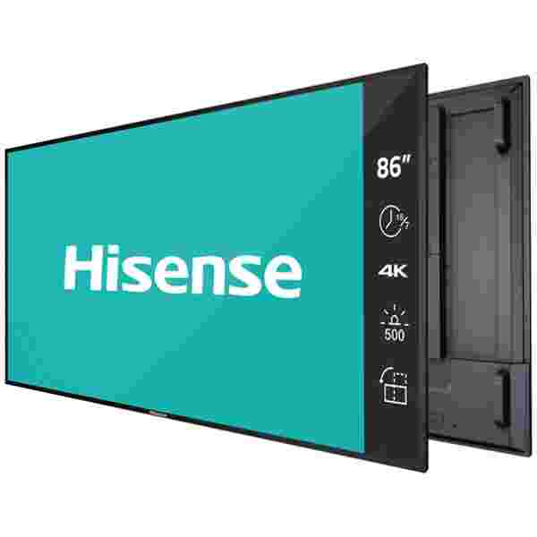 Hisense digital signage zaslon 86B4E30T 86'' / 4K / 500 nits / 60 Hz / (18h / 7 dni )