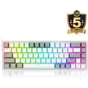 REDRAGON CASTOR K631WG-RGB TIPKOVNICA - RDEČA STIKALA