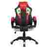 Gaming stol Bytezone Racer PRO (črno-siv-rdeč) - Image 2
