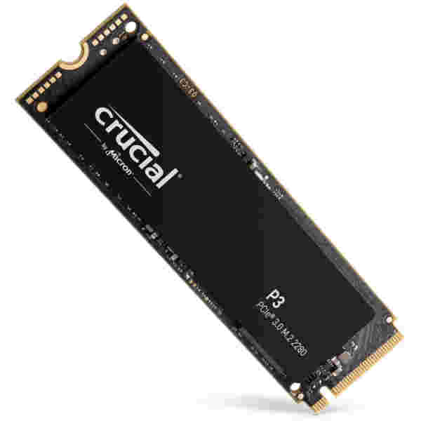 Crucial P3 500GB 3D NAND NVMe PCIe M.2 SSD