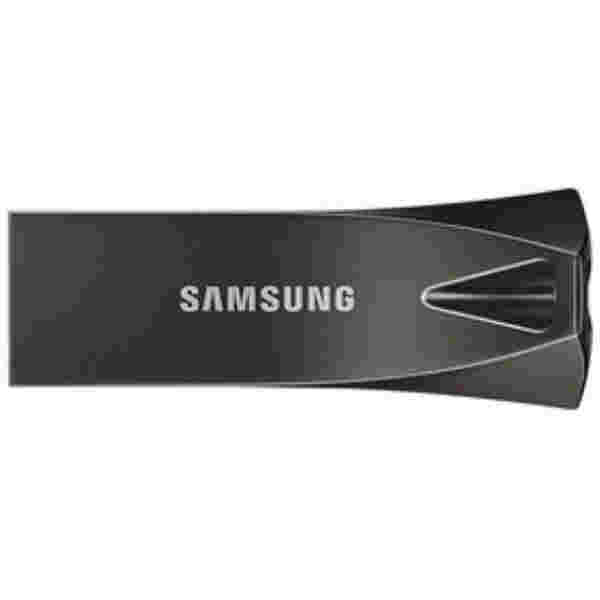 Spominski ključek 128GB USB 3.1 Samsung Bar Plus 400MB/s kovinski brez pokrovčka siv (MUF-128BE4/APC)