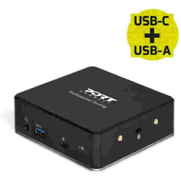 Priklopna postaja USB-A/C =>Univerzalna PORT 3x USB 3.0 1x USB-C 3.0 PD 85W 2x HDMI 1x LAN ETH