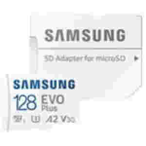 Spominska kartica SDXC-Micro 128GB Samsung Evo Plus 130MB/s/U3 V30 UHS-I +adapter (MB-MC128KA/EU)