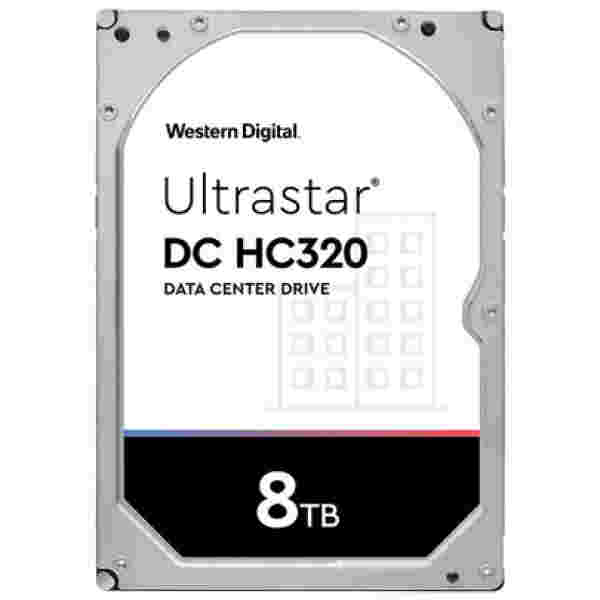 HGST/WD 8TB SATA 3 6GB/s 256MB 7200 ULTRASTAR DC HC320 7K8 512e