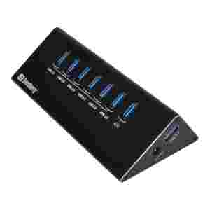 Sandberg USB 3.0 Hub 6+1 ports