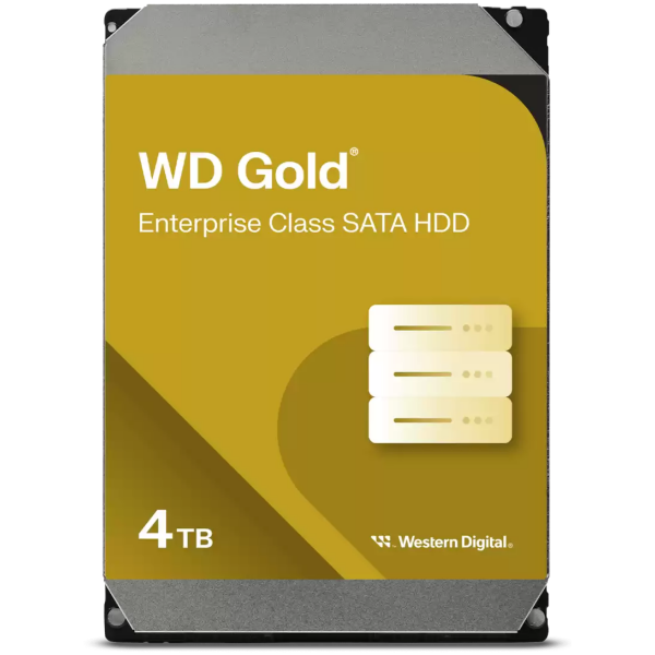 4TB WD GOLD 7200 256MB SATA