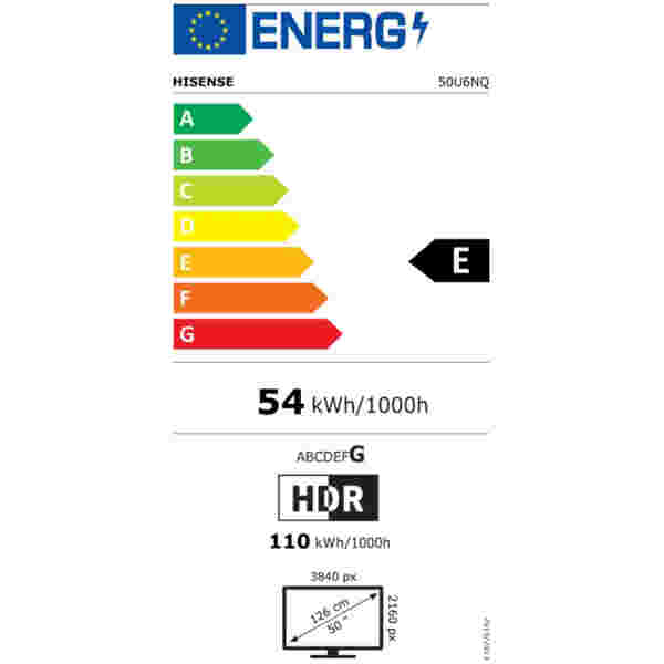 HISENSE TV ULED (Mini LED) 50U6NQ - Image 3