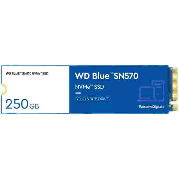 WD 250GB SSD BLUE SN570 3D M.2 2280 NVMe