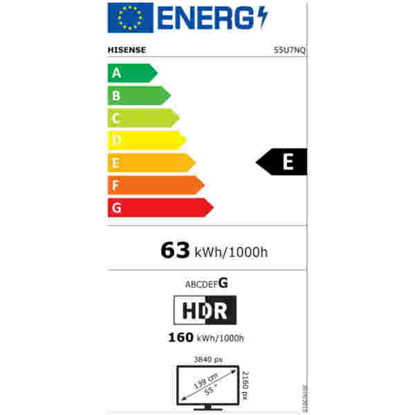 HISENSE TV ULED (Mini LED) 55U7NQ - Image 3