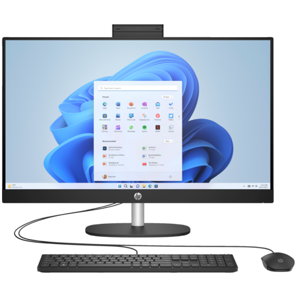 Računalnik HP All-in-One 27-cr0002nc | Core i3-1315U | 16GB RAM | 1TB SSD / i3 / RAM 16 GB / SSD Disk