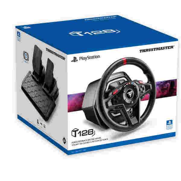 THRUSTMASTER T128-P RACING WHEEL - TYPE C (PLUG EU) PS4/PS5/PC DIRKALNI VOLAN - Image 3