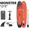 Aqua Marina napihljiv SUP MONSTER 12’0” 2023 BT-23MOP