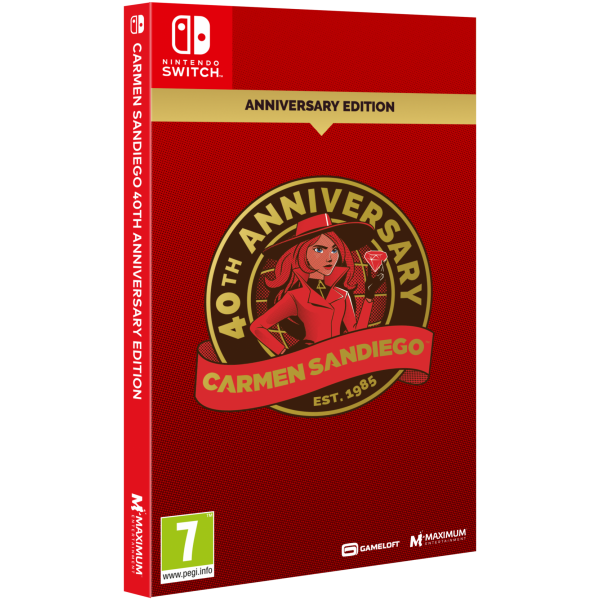 Carmen Sandiego 40th Anniversary Edition