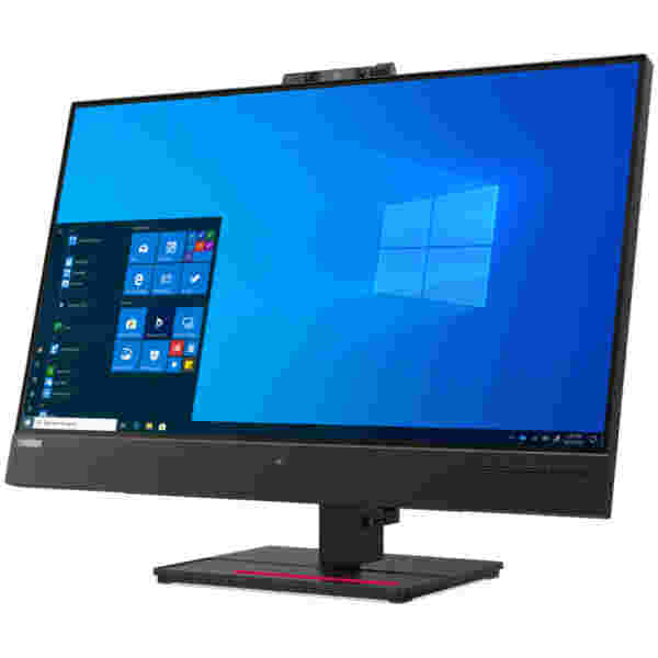 Monitor Lenovo 68,6 cm (27,0") T27hv-20 2560x1440 konferenca IPS 4ms HDMI DisplayPort USB-C 90W DP-Out 4xUSB3.2 Pivot Kamera Zvočniki 2x3W  sRGB99% RJ45 - Image 4