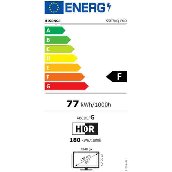 HISENSE QLED TV UHD 55E7NQ PRO - Image 3