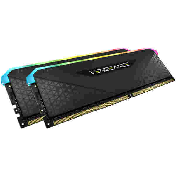 Corsair VENGEANCE RGB RS 32GB (2 x 16GB) DDR4 DRAM 3200MHz PC4-25600 CL16, 1.2V/1.35V - Image 3