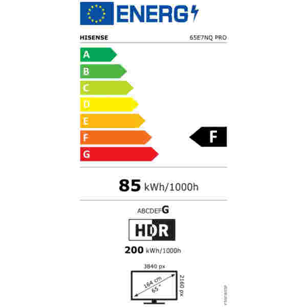 HISENSE QLED TV UHD 65E7NQ PRO - Image 3