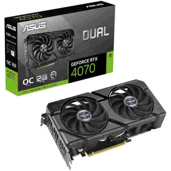 Grafična kartica nVidia RTX4070 Asus EVO OC - 12GB GDDR6 (90YV0LM0-M0NA00)