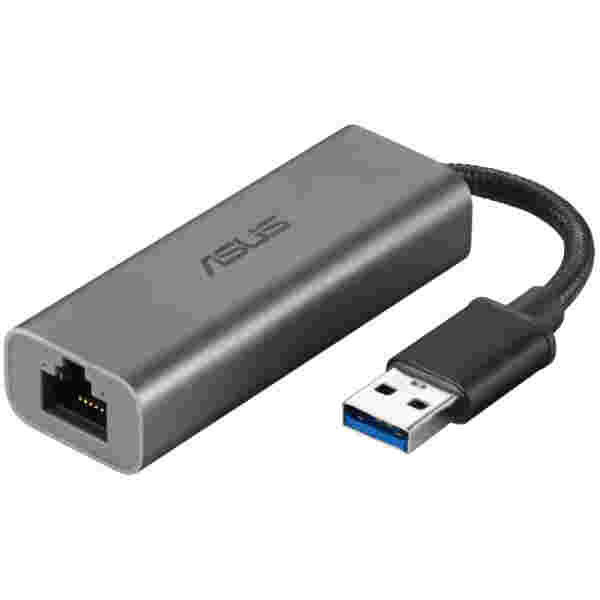 Mrežni adapter USB 3.2 => LAN RJ45 100/1000 Asus USB-C2500 (90IG0650-MO0R0T) - Image 2