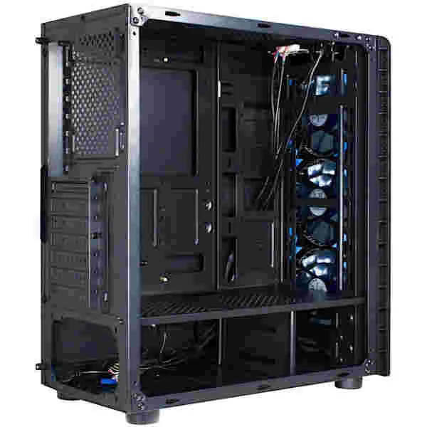 Ohišje Inter-Tech CXC2 MidiATX - črna - slika 5
