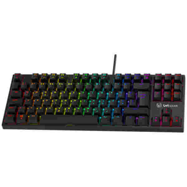 Gaming Tipkovnica Žična UVI GREED MINI V2 SLO | SLO gravura črna RGB (UVIGREEDV2MINI)