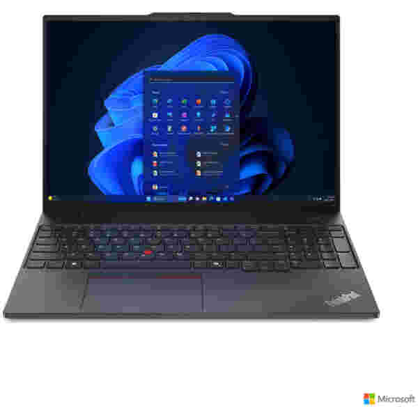 Prenosnik Lenovo 40,64 cm (16,0") ThinkPad E16 G2 1920x1200 IPS 300nit Ultra 7-155H/16GB/512GB/BL/FP/Intel Graphics/DOS (21MA002YSC)