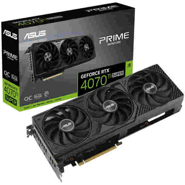 Grafična kartica nVidia RTX4070Ti Super Asus Prime - 16GB GDDR6X (90YV0LB0-M0NA00)