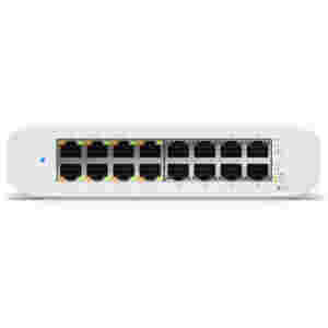 STIKALO 16-PORT Ubiquiti Lite 16  10/100/1000 PoE (USW-LITE-16-POE)