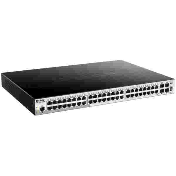 STIKALO 48-PORT D-link 10/100/1000 4xSFP (DGS-1210-52MP/E)