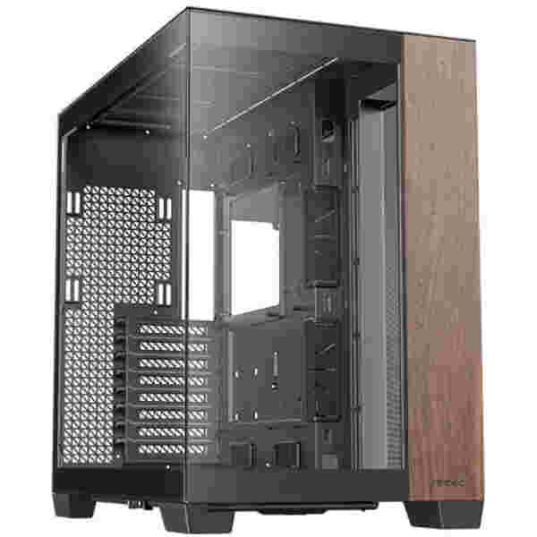 ANTEC C8 Wood Full-Tower okno črno/rjavo gaming ohišje - Image 2