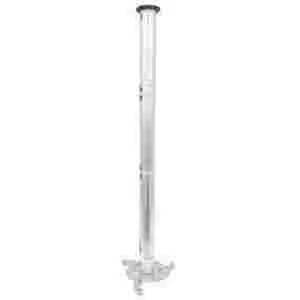 Nosilec za projektor stropni od 13 do 106 cm MANHATTAN do 10 kg naklon ±10° aluminij srebrn (424820)