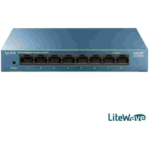 STIKALO 8-PORT TP-Link 100/1000 (LS108G)