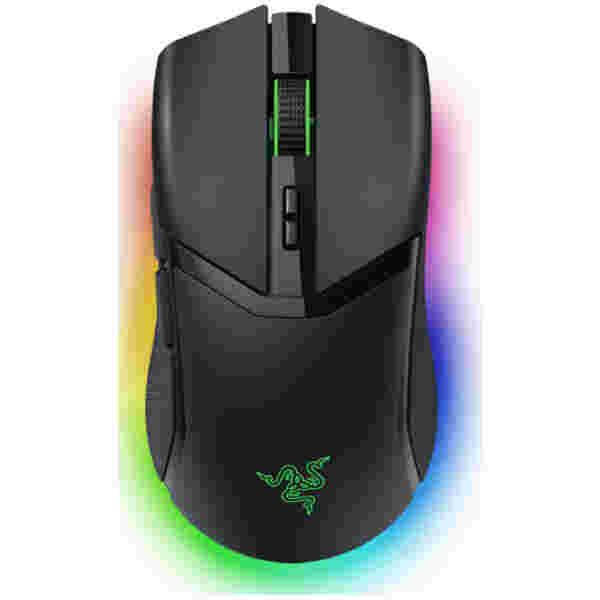 Miš Razer brezžična + Bluetooth USB-C Cobra Pro optična gaming 8 gumbov 30000DPI RGB črna (RZ01-04660100-R3G1)