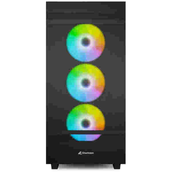 Ohišje Sharkoon REBEL C50 ATX - črna RGB - Image 2