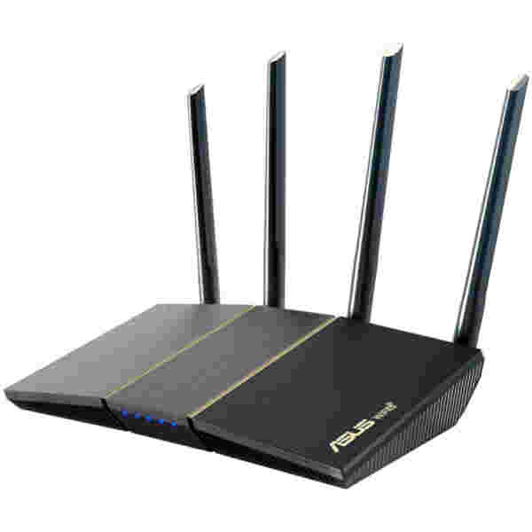 Usmerjevalnik brezžični Asus RT-AX57 AX3000 WiFi6 802.11ax AX3000 3000Mbit/s MESH 4xLAN+WAN 4x antena (90IG06Z0-MO3C00)