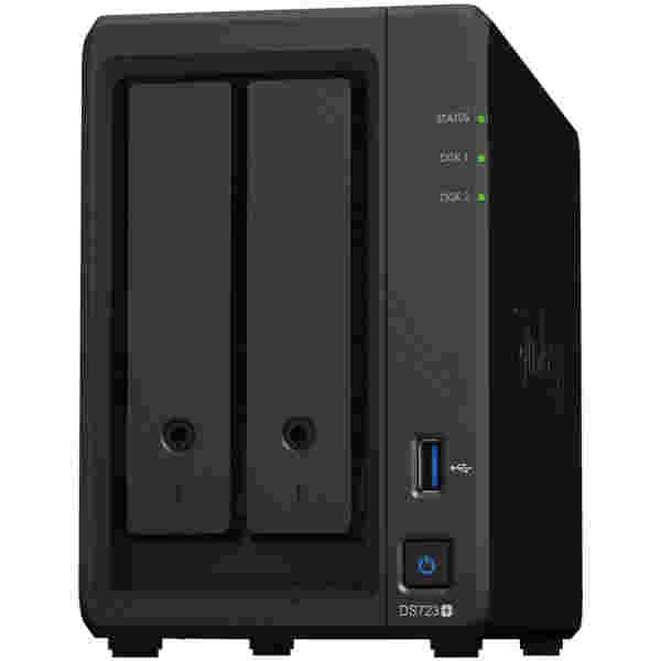 NAS ohišje Synology DS723+ All-In-One server 2x 3.5" SATA za mala in sr. Podjetja