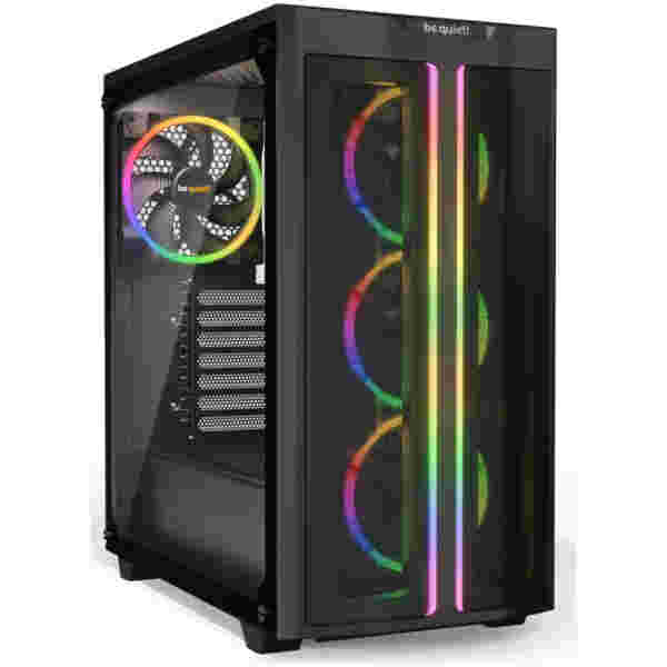 Ohišje Bequiet Pure Base 500 FX MidiATX - črna RGB