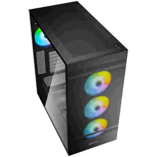 Ohišje Sharkoon REBEL C50 ATX - črna RGB - Image 3