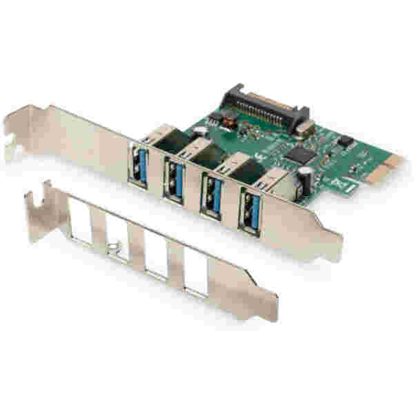 Kontroler PCI-Express => 4x USB 3.0 Digitus  DS-30221