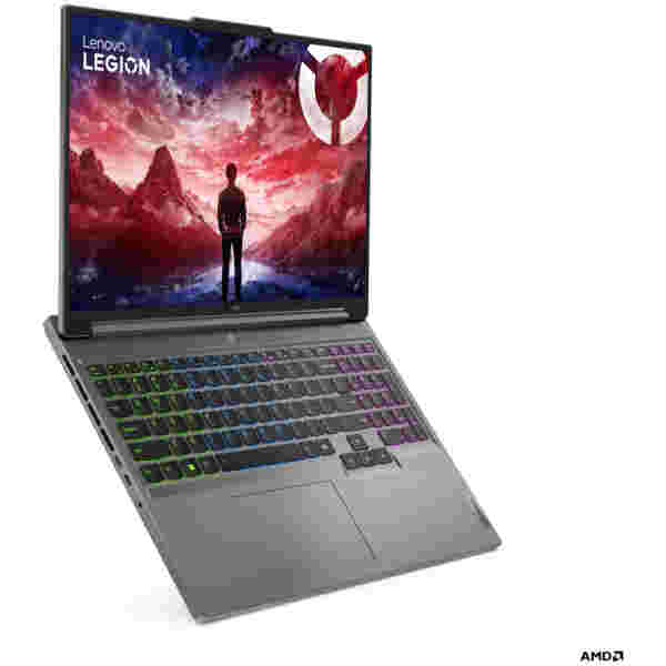 Prenosnik Lenovo 40,64 cm (16,0") Legion Slim 5 2560x1600 IPS G-SYNC 350nit 165Hz R7-8840HS/32GB/SSD1TB/BL RGB/RTX4070-8GB/DOS (83DH007MSC) - Image 2