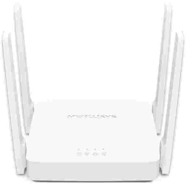 Usmerjevalnik brezžični MERCUSYS WiFi5 802.11ac AC1200 867Mbit/s Dualband 2xLAN 4x antena (AC10)