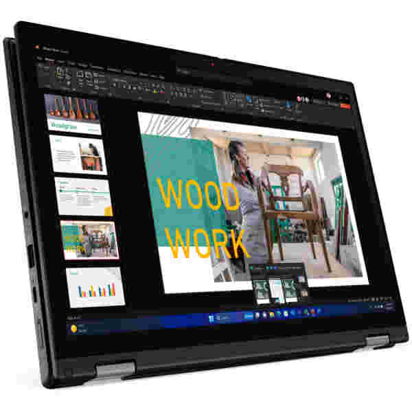 Prenosnik Lenovo 33,7 cm (13,3") ThinkPad L13 2-in-1 G5 1920x1200 IPS na dotik 300nit Ultra 5-125U/16GB/512GB/BL/FP/ALU-PPS/Intel Graphics/Win11Pro (21LM001JSC) - Image 3