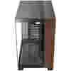 ANTEC C8 Wood Full-Tower okno črno/rjavo gaming ohišje - slika 4