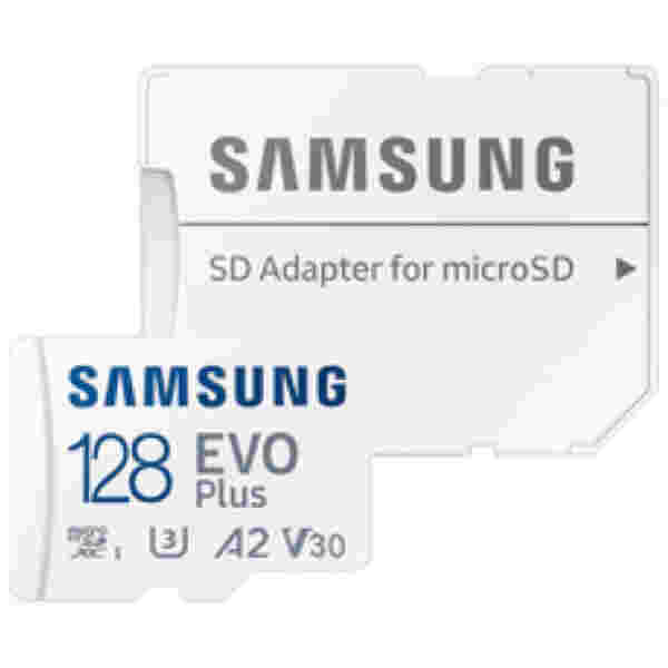 Spominska kartica SDXC-Micro 128GB Samsung Evo Plus 160MB/s/U3 V30 UHS-I +adapter (MB-MC128SA/EU)